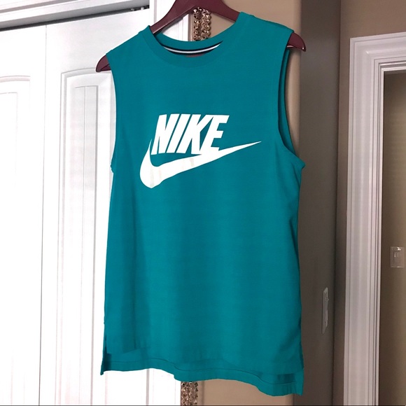 NIKE - Turquoise Tank Top - Picture 4 of 7